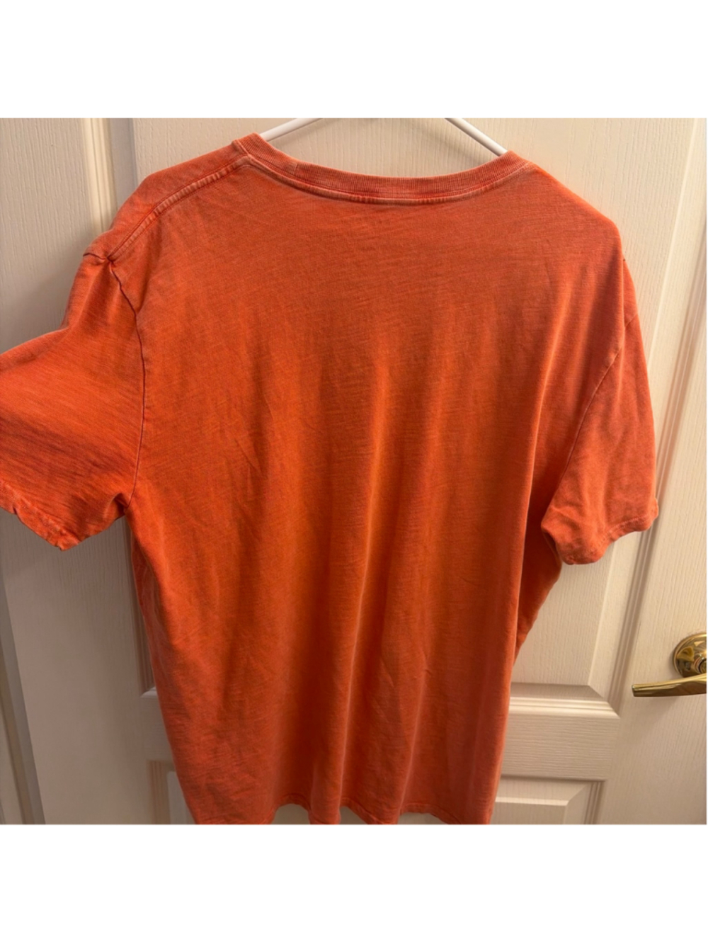 Men's Lucky Brand Poker Club Graphic T-Shirt, XL, Orange and Black - Picture 4 of 4
